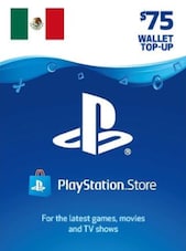 PlayStation Network Gift Card 75 USD PSN Clave MÉXICO