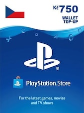 PlayStation Network Gift Card 750 CZK PSN Clé RÉPUBLIQUE TCHÈQUE