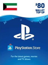PlayStation Network Gift Card 80 USD PSN Clé KUWAIT