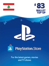 PlayStation Network Gift Card 83 USD PSN Key LEBANON