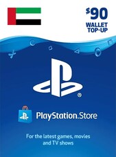 PlayStation Network Gift Card 90 USD PSN Clé ÉMIRATS ARABES UNIS