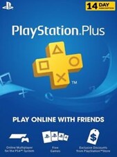 Playstation Plus Trial CARD 14 dni PSN Klucz WIELKA BRYTANIA