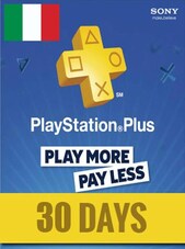 Playstation Plus Trial CARD PSN 30 dni PSN Klucz WŁOCHY