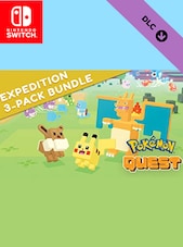 Pokémon Quest Expedition 3-Pack Bundle (DLC) Nintendo Switch Nintendo eShop Chiave EUROPA