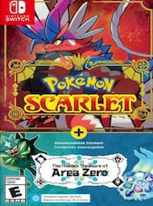 Pokémon Scarlet The Hidden Treasure Of Area Zero Bundle Nintendo Switch Nintendo eShop Clave ESTADOS UNIDOS