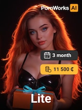 PornWorks.ai Subscription Lite 3 Months Key pornworks.ai GLOBAL