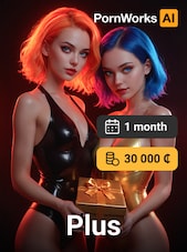 PornWorks.ai Subscription Plus 1 Monat Schlüssel pornworks.ai GLOBAL
