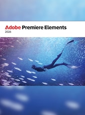 Premiere Elements 2026 - PC, Mac 1 User 3 ans Adobe Clé GLOBAL