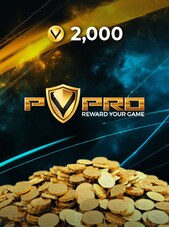 PvPRO Gift Card 2000 monedas Pvpro Clave GLOBAL