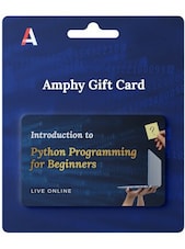 Python Online Classes Gift Card 10 USD Amphy Key