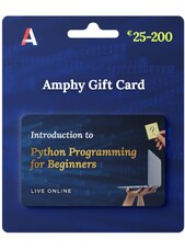 Python Online Classes Gift Card 100 EUR Amphy Key