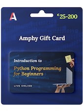 Python Online Classes Gift Card 150 EUR Amphy Key