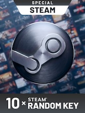 Random Steam Collectible 10 Keys PC Steam Klucz GLOBALNY