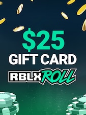 RBLXRoll Gift Card 25 USD RBLXRoll Key GLOBAL
