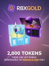 RBXGOLD Balance Gift Card 2000 Tokens RbxGold Key GLOBAL