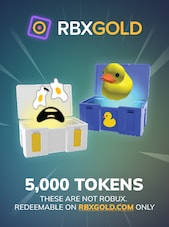 RBXGOLD Balance Gift Card 5000 Tokens RbxGold Key GLOBAL
