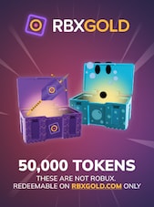 RBXGOLD Balance Gift Card 50000 Tokens RbxGold Key GLOBAL