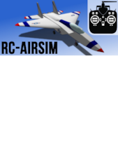 RC-AirSim - RC Model Airplane Flight Simulator Steam Gift GLOBAL Steam Dárek GLOBÁLNÍ