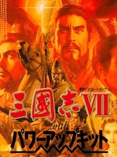 Romance of the Three Kingdoms VII with Power Up Kit PC Steam Konto GLOBALNY