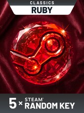 Ruby Random 5 Keys - Steam Key - GLOBAL Steam Klíč GLOBÁLNÍ