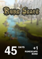 Runescape 45 Day Membership + 1 Runescape Bond 45 días + 1 fianza Runescape Clave GLOBAL