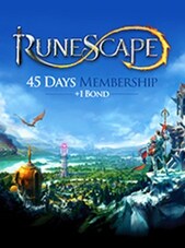 RuneScape Membership Timecard PC 45 jours + 1 caution Runescape Clé GLOBAL