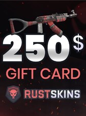 RUSTSkins Gift Card 250 USD RUSTSkins Anahtar KÜRESEL