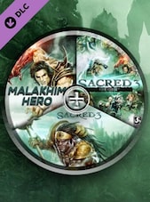 Sacred 3 + Underworld Story + Malakhim Hero PC Steam Key CIS