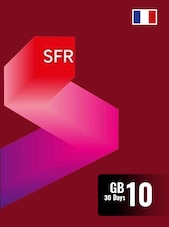 SFR PIN 10 GB 30 Days Key FRANCE