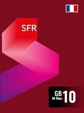 SFR PIN 10 GB 30 días Clave FRANCIA