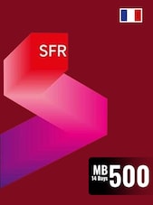 SFR PIN 500 MB 14 días Clave FRANCIA