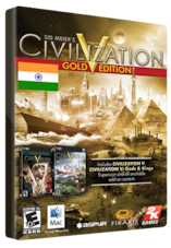 Sid Meier's Civilization V Complete Edition PC Steam Chiave INDIA