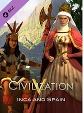 Sid Meier's Civilization V: Double Civilization and Scenario Pack: Spain and Inca Steam Key GLOBAL Steam Klíč GLOBÁLNÍ