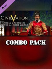 Sid Meier's Civilization V: Korea and Wonders of the Ancient World - Combo Pack Steam Key GLOBAL Steam Anahtar KÜRESEL