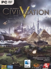 Sid Meier's Civilization V MAC Steam Klucz GLOBALNY