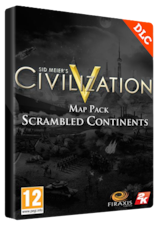 Sid Meier's Civilization V: Scrambled Continents Map Pack PC Steam Chiave GLOBALE