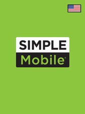 Simple Mobile Prepaid Plan 100 USD SimpleMobile Clave ESTADOS UNIDOS
