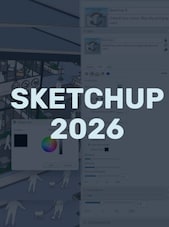 SketchUp 2026 - Studio PC, Mac 1 Apparaat 1 jaar SketchUp Account GLOBAL