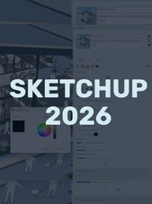 SketchUp 2026 - Studio PC, Mac 1 Gerät 1 Jahr SketchUp Konto GLOBAL
