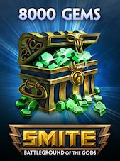 SMITE GEMS SMITE GLOBAL - 8000 monedas SMITE Clave GLOBAL