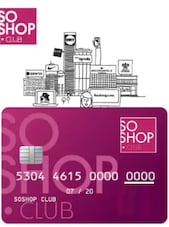 SoShop.club Voucher 50 EUR SoShop.club Kulcs GLOBÁLIS