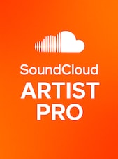 SoundCloud Artist Pro 1 jaar SoundCloud Account GLOBAL