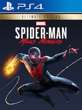 Spider-Man: Miles Morales Ultimate Edition PS4 PSN Account GLOBALE