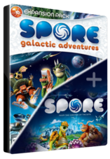 Spore + Spore Galactic Adventures Steam Key GLOBAL Steam Kulcs GLOBÁLIS
