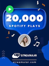 Spotify 20000 Plays Streamular.com
