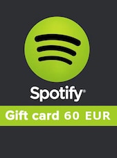 Spotify Gift Card 60 EUR Spotify Key GERMANY
