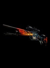 SSG 08 | Dragonfire (Très peu usée)