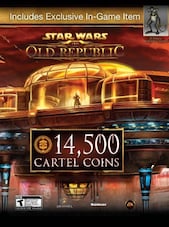 Star Wars The Old Republic 14,500 Cartel Coins + Exclusive Item Star Wars Star Wars Key NORTH AMERICA