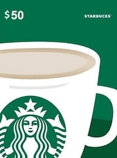Starbucks Gift Card 50 USD Starbucks Key GLOBAL