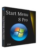 Start Menu 8 PRO - PC 3 Devices 1 Year IObit Key GLOBAL